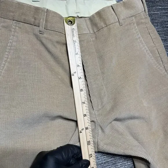 Levis Pants Men's Size 30x30 Brown Corduroy Straight Leg 1980's